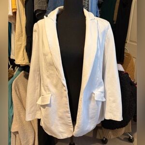 Express Women's Cream Blazer